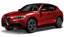 Noleggio alfa Romeo Stelvio colore Rosso